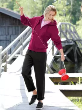 Спортивные брюки Fruit of the Loom, черный