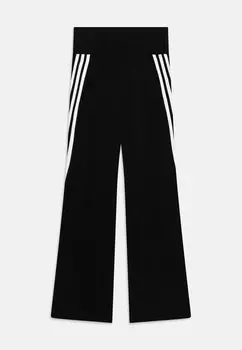 Спортивные брюки Future Icon 3-Stripes Flared adidas Performance, черный/белый