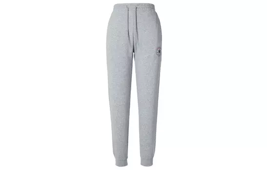 Спортивные брюки Go-To All Star Knit, унисекс, серые Converse, серый