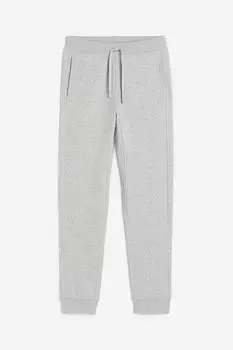 Спортивные брюки H&M Cotton, светло-серый