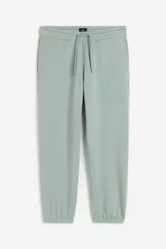 Спортивные брюки H&M Relaxed Fit, светло-зеленый