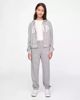 Спортивные брюки Hogaldo для девочек с эластичным поясом Gap, серый