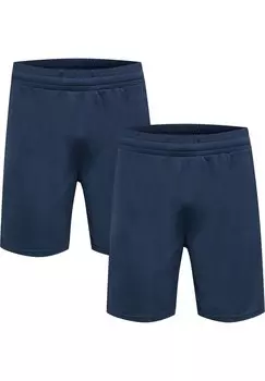 Спортивные брюки Hummel 2 PACK SET, цвет Insignia Blue Insignia Blue