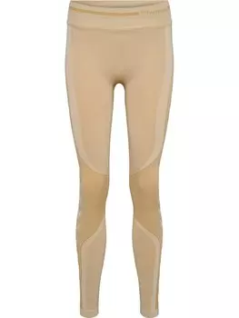 Спортивные брюки Hummel Skinny Workout Pants, бежевый