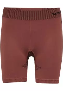 Спортивные брюки Hummel Skinny Workout Pants, ржаво-красный