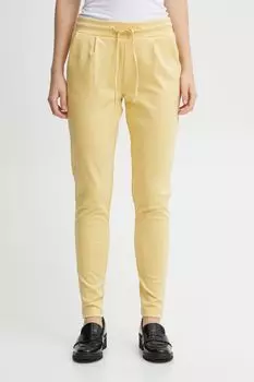 Спортивные брюки ICHI Stoffhose, желтый