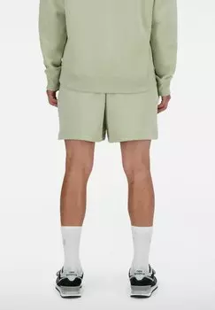 Спортивные брюки Iconic Collegiate New Balance, оливин
