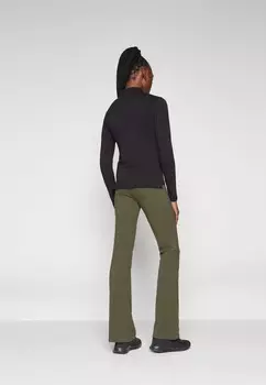 Спортивные брюки ICONS HIGH WAIST FLARE LEGGINGS Champion, темно-зеленый