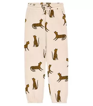 Спортивные брюки Inga из хлопкового джерси с принтом Liewood, разноцветный