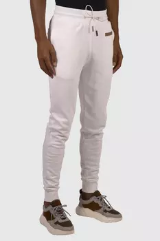 Спортивные брюки Inimigo с нашивкой, белый