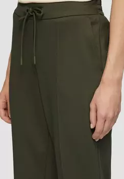 Спортивные брюки INTERLOCK s.Oliver, зеленый