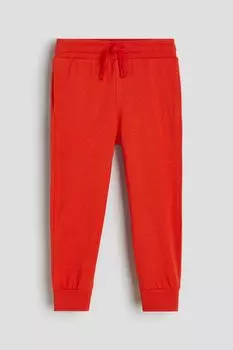 Спортивные брюки из джерси H&M, красный