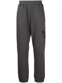 Спортивные брюки из джерси с аппликацией логотипа, серый