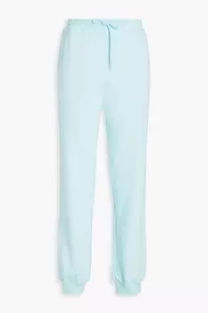 Спортивные брюки из французской хлопковой махры Etre Cecile, бирюзовый