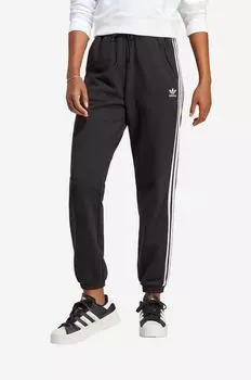 Спортивные брюки из хлопка adidas Originals, черный
