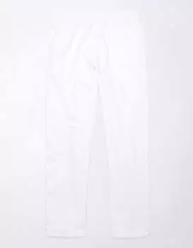 Спортивные брюки из хлопка AE American Eagle Outfitters, белый