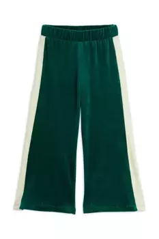 Спортивные брюки из хлопка для мальчика/девочки Sailor Mini Rodini, зеленый