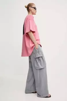 Спортивные брюки из хлопка G-Star Raw, серый