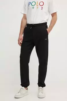 Спортивные брюки из хлопка Karl Lagerfeld, черный