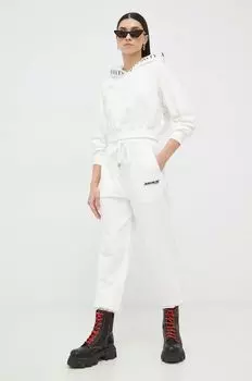 Спортивные брюки из хлопка Miss Sixty, белый