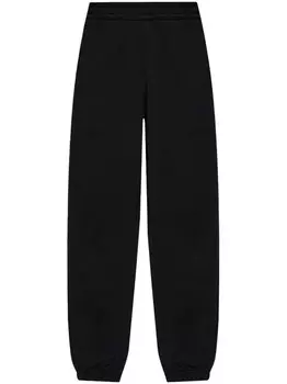 Спортивные брюки из хлопка Moncler, черный