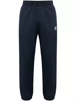 Спортивные брюки из хлопка Moncler, синий