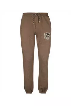 Спортивные брюки из хлопка с логотипом Les Deux, цвет braun