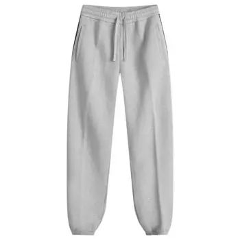 Спортивные брюки из хлопка с начесом Gucci, серый