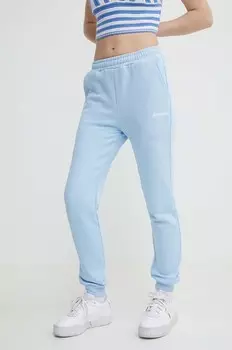 Спортивные брюки из хлопка Sixth June, синий