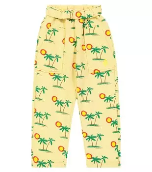 Спортивные брюки из хлопкового джерси The Animals Observatory, разноцветный