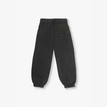 Спортивные брюки из хлопкового трикотажа с логотипом, 1-6 лет Represent, черный