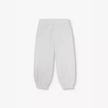 Спортивные брюки из хлопкового трикотажа с логотипом и аппликацией для детей 1–6 лет Represent, серый
