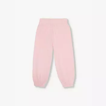 Спортивные брюки из хлопкового трикотажа с логотипом и аппликацией для детей 1–6 лет Represent, розовый