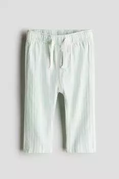 Спортивные брюки из льняной смеси H&M, мультиколор