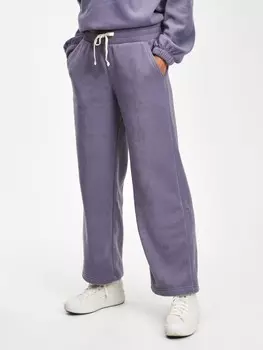 Спортивные брюки из микрофлиса Gap, фиолетовый