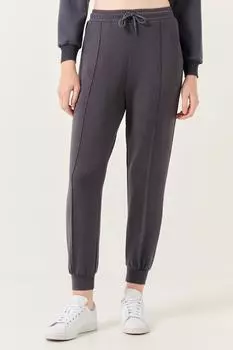 Спортивные брюки из модала с высокой талией Jimmy Key, серый