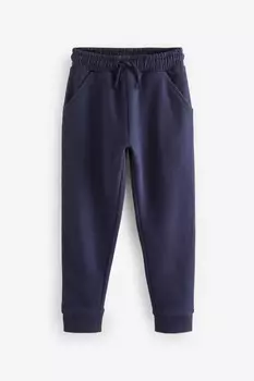 Спортивные брюки из мягкого джерси (3–16 лет) Next, синий