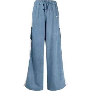 Спортивные брюки из шамбре MA AMIRI, синий