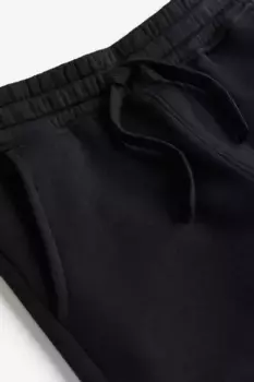Спортивные брюки из смесового хлопка H&M, черный