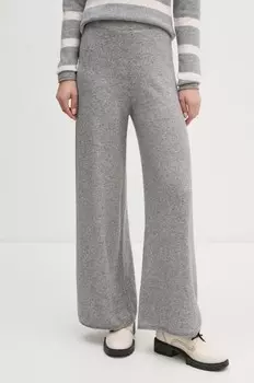 Спортивные брюки из смесовой шерсти United Colors of Benetton, серый