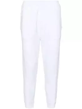 Спортивные брюки из текстурного джерси с логотипом Dsquared2, белый