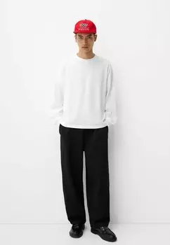 Спортивные брюки JOGGER-BAGGY Bershka, черный