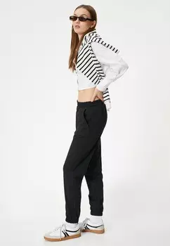 Спортивные брюки JOGGER Koton, черный