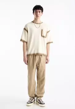 Спортивные брюки Joggers PULL&BEAR, охра