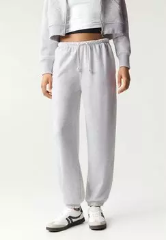 Спортивные брюки JOGGERS PULL&BEAR, светло-серый