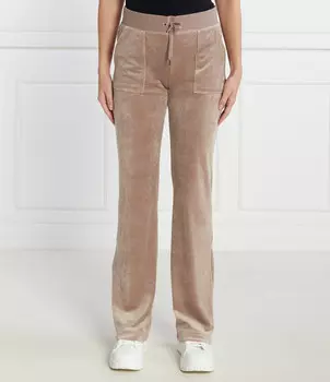 Спортивные брюки Juicy Couture Del Ray Regular Fit, коричневый
