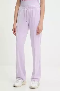 Спортивные брюки Juicy Couture, фиолетовый