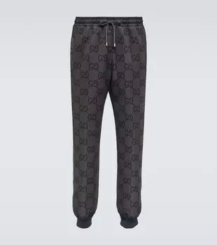 Спортивные брюки jumbo gg Gucci, серый