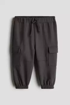 Спортивные брюки карго H&M, серый