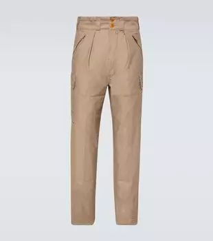 Спортивные брюки карго из хлопка Polo Ralph Lauren, коричневый